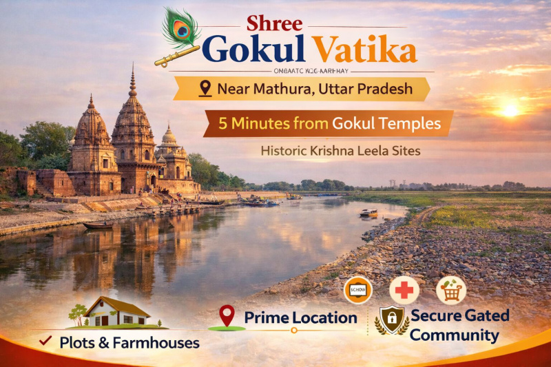  120 Sq. Yards Residential Plot for Sale in Chhata, Mathura