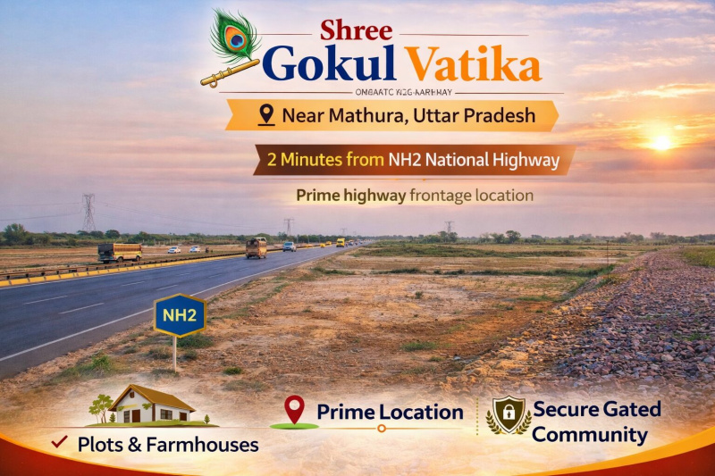  200 Sq. Yards Residential Plot for Sale in Chhata, Mathura