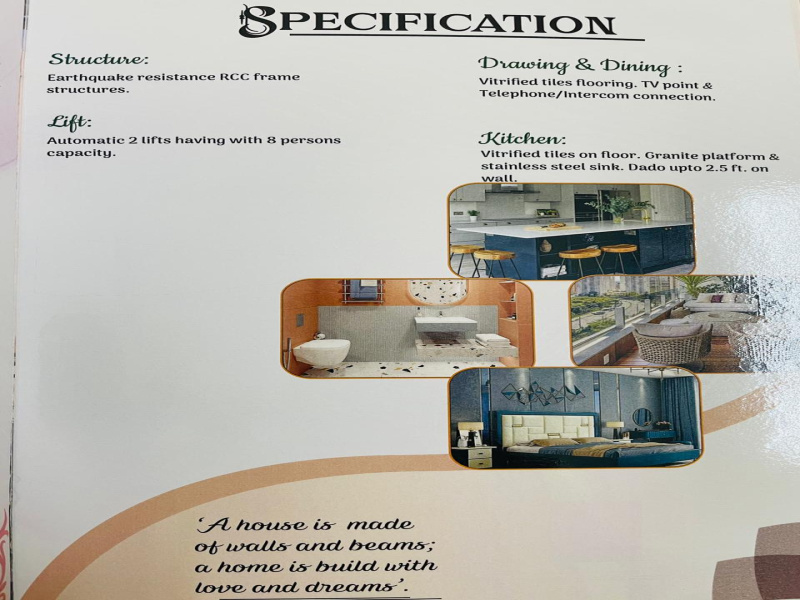 3 BHK 1289 Sq.ft. Apartment for Sale in Bamunara, Durgapur