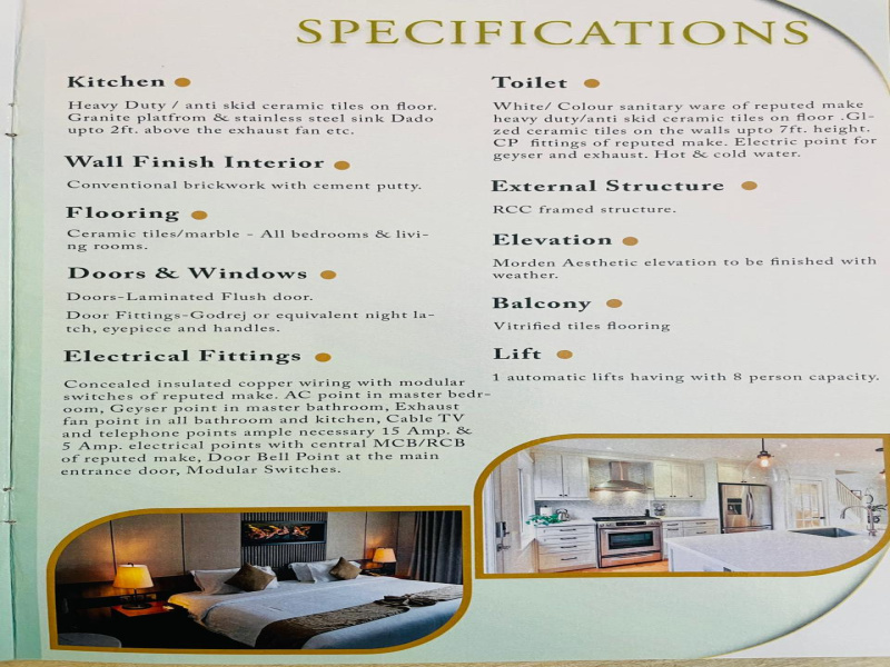 3 BHK 1354 Sq.ft. Apartment for Sale in Arrah Sibtala Road, Durgapur