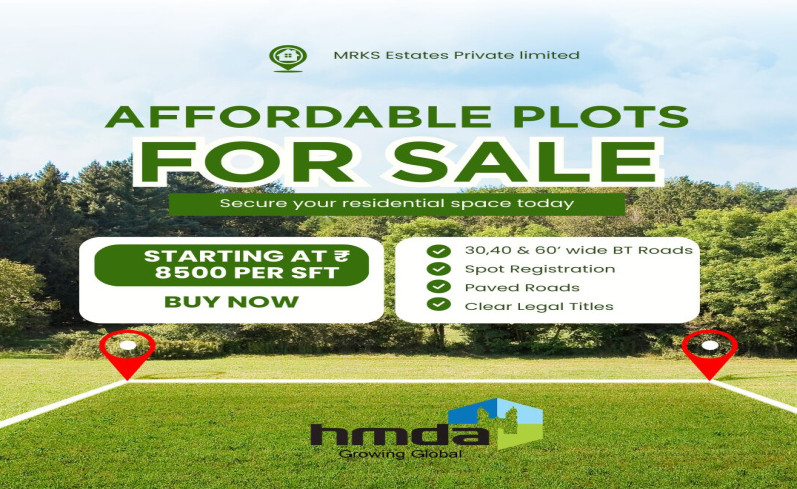  55 Acre Residential Plot for Sale in Bhongir, Hyderabad