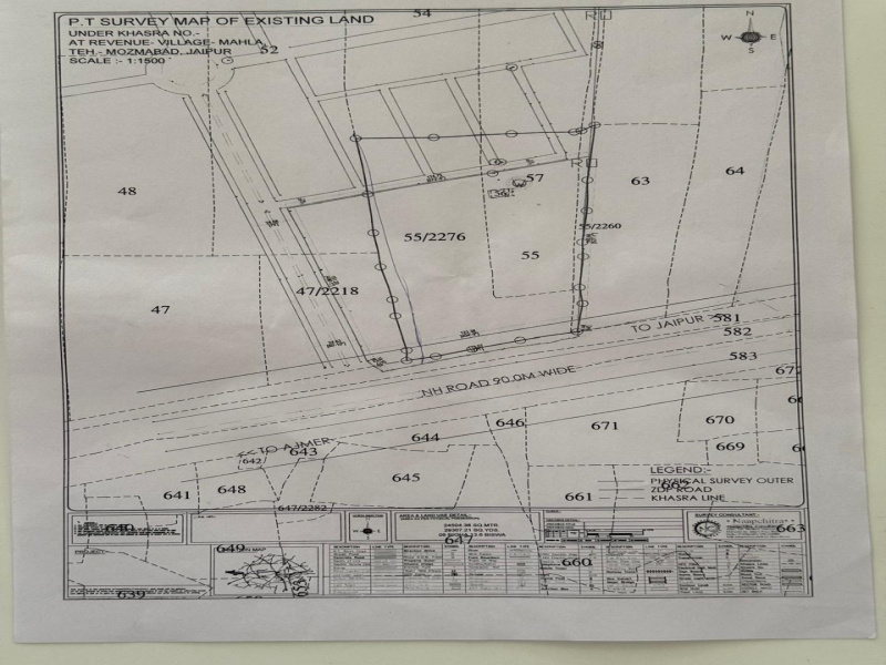  10 Bigha Agricultural/Farm Land for Sale in Ajmer Road, Ajmer Road, Jaipur