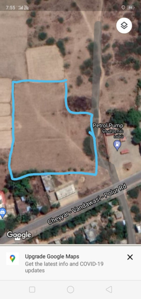 1 Acre Residential Plot for Sale in Kalambur, Tiruvannamalai