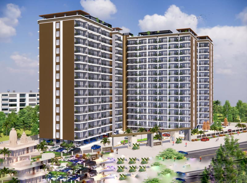 1 BHK 645 Sq.ft. Apartment for Sale in VIP Road, Vrindavan