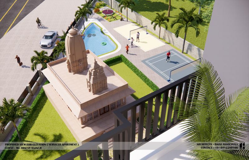 1 BHK 645 Sq.ft. Apartment for Sale in VIP Road, Vrindavan