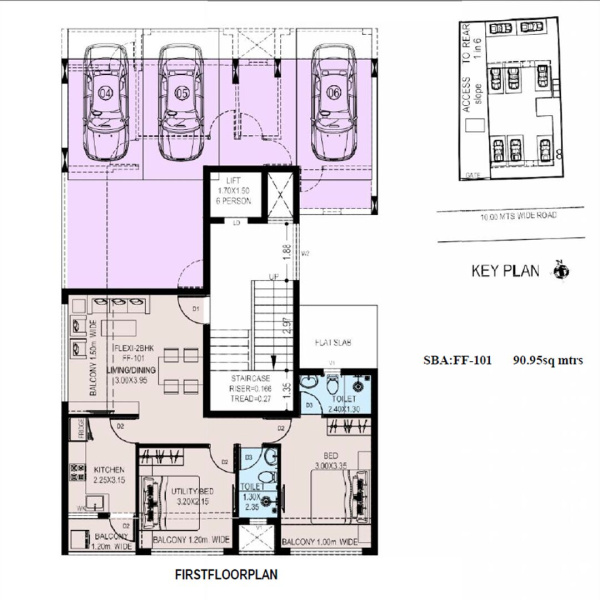 2 BHK 95 Sq. Meter Apartment for Sale in Margao, Goa