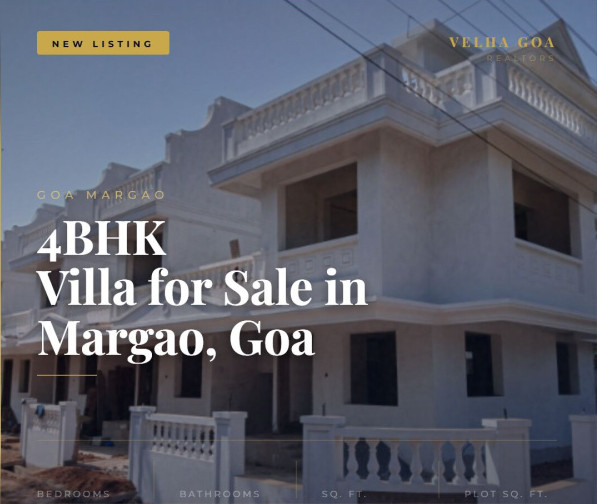 4 BHK 125 Sq. Meter Villa for Sale in Margao, Goa