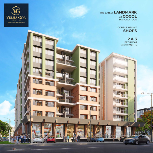 2 BHK 133 Sq. Meter Apartment for Sale in Gogol, Margao