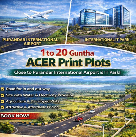  34 Guntha Agricultural/Farm Land for Sale in Saswad, Pune