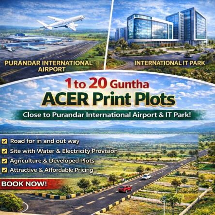  44 Guntha Residential Plot for Sale in Saswad Road, Pune