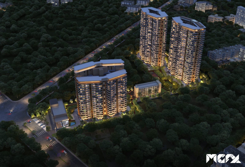 3 BHK 1375 Sq.ft. Apartment for Sale in Kharar Kurali Road, Mohali