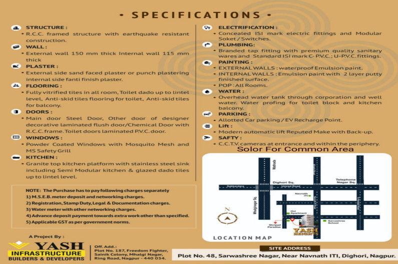 3 BHK 1300 Sq.ft. Builder Floor for Sale in Dighori, Nagpur