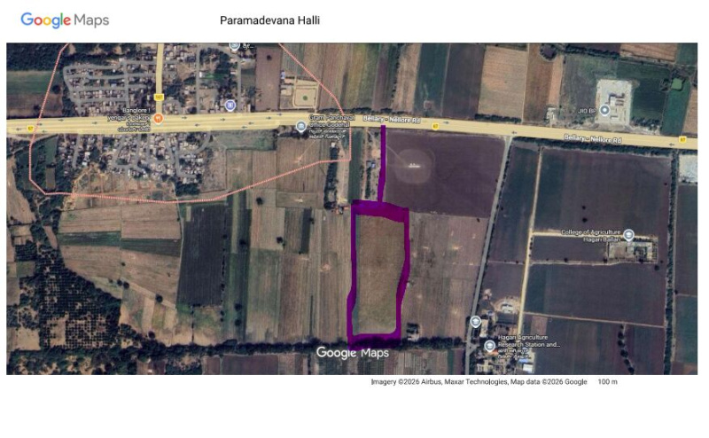  10 Acre Agricultural/Farm Land for Sale in Godehal, Bellary