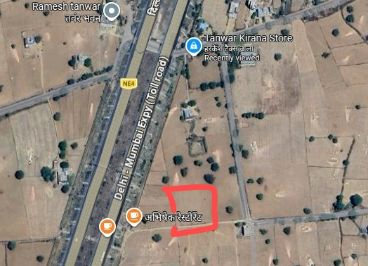 5000 Sq.ft. Agricultural/Farm Land for Sale in Bandikui, Dausa