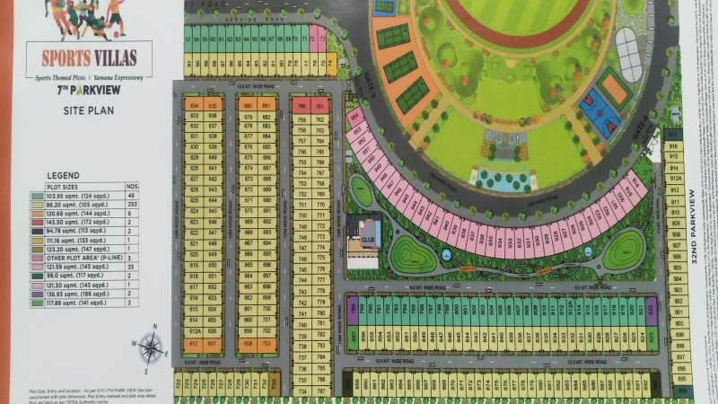  105 Sq. Yards Residential Plot for Sale in Yamuna Expressway, Greater Noida