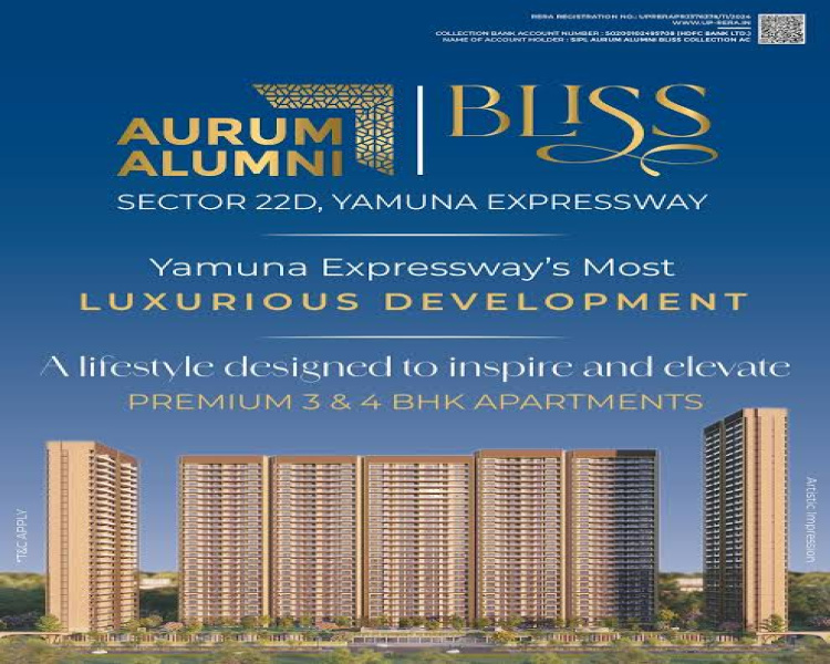3 BHK 2200 Sq.ft. Apartment for Sale in Yamuna Expressway, Greater Noida