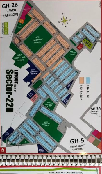  120 Sq. Meter Residential Plot for Sale in Yamuna Expressway, Greater Noida