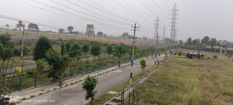  1040 Sq.ft. Residential Plot for Sale in Varuna, Mysore