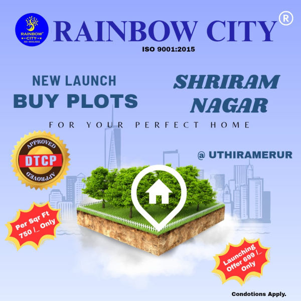  1000 Sq.ft. Residential Plot for Sale in Uthiramerur, Kanchipuram