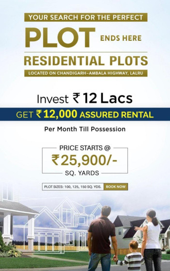  100 Sq. Yards Residential Plot for Sale in Lalru, Mohali