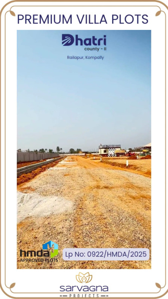  150 Sq. Yards Residential Plot for Sale in Medchal, Secunderabad