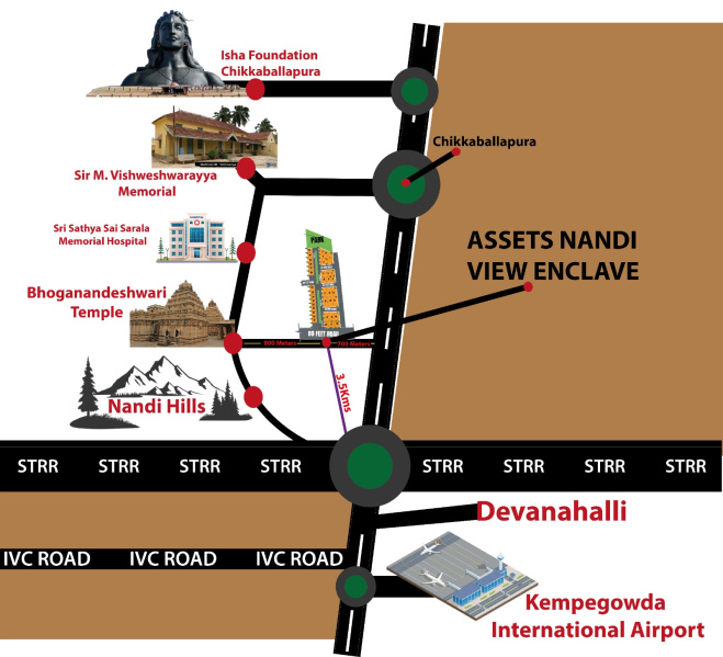  600 Sq.ft. Residential Plot for Sale in Devanahalli, Bangalore