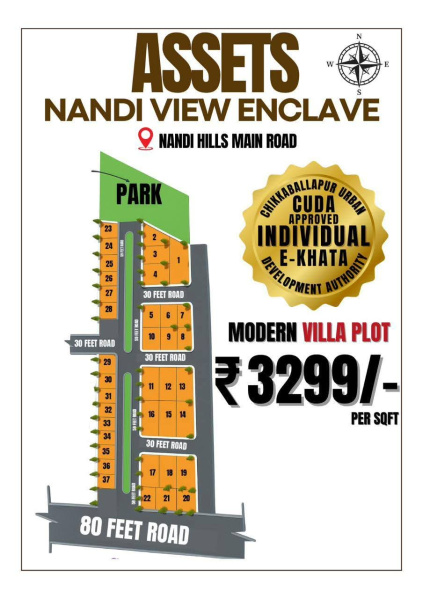  600 Sq.ft. Residential Plot for Sale in Devanahalli, Bangalore