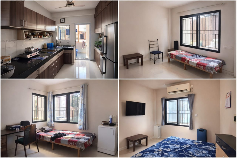 2 BHK 1000 Sq.ft. Apartment for Rent in Vallabh Vidhyanagar, Anand