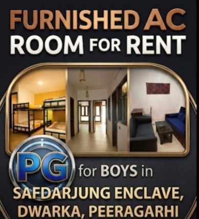  1100 Sq.ft. Apartment for PG in Block B3, Safdarjung Enclave, Delhi