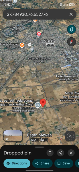  10 Bigha Agricultural/Farm Land for Sale in Khairthal, Alwar