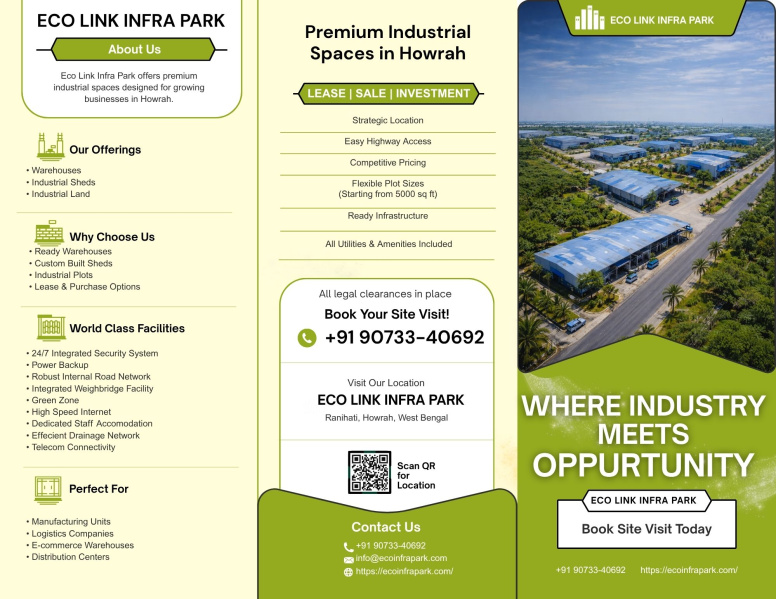  25000 Sq.ft. Warehouse for Rent in Amta Road, Howrah