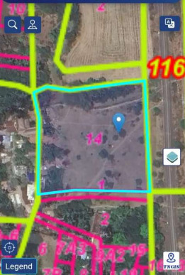  72000 Sq.ft. Residential Plot for Sale in Nannilam, Thiruvarur