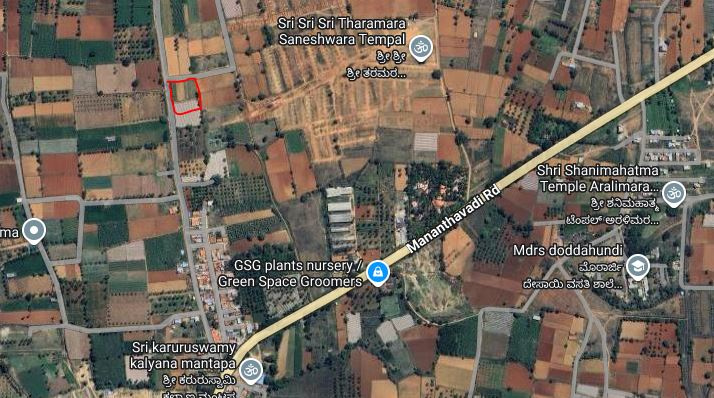  40 Guntha Agricultural/Farm Land for Sale in Jayapura, Mysore