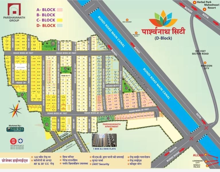  1000 Sq.ft. Residential Plot for Sale in Nanta, Kota