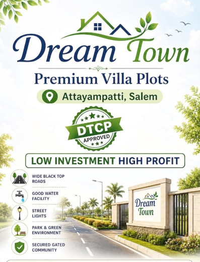  1200 Sq.ft. Residential Plot for Sale in Attayampatti, Salem