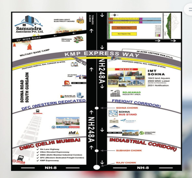  100 Sq.ft. Residential Plot for Sale in Sohna Road, Gurgaon