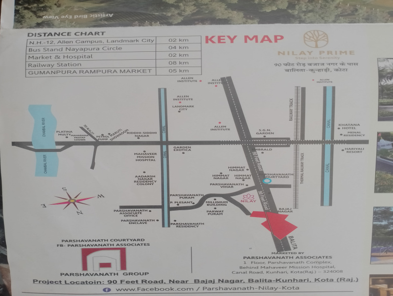  1000 Sq.ft. Residential Plot for Sale in Ladpura, Kota