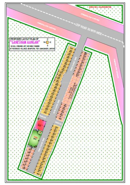  120 Sq. Yards Residential Plot for Sale in Sanganer, Jaipur