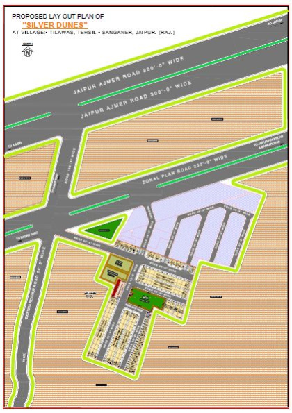  156 Sq. Yards Residential Plot for Sale in Ajmer Road, Jaipur