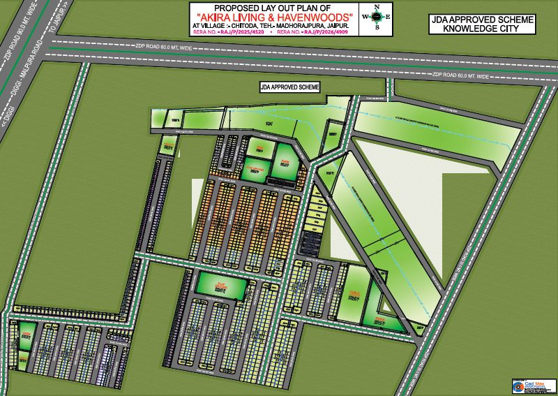  300 Sq. Yards Residential Plot for Sale in Chittora, Jaipur, 