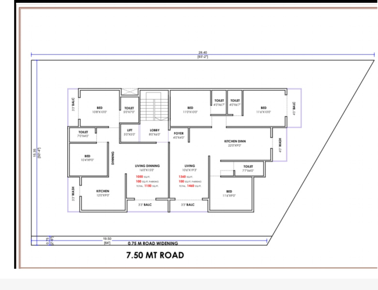  470 Sq. Yards Residential Plot for Sale in Gangapur Road, Nashik