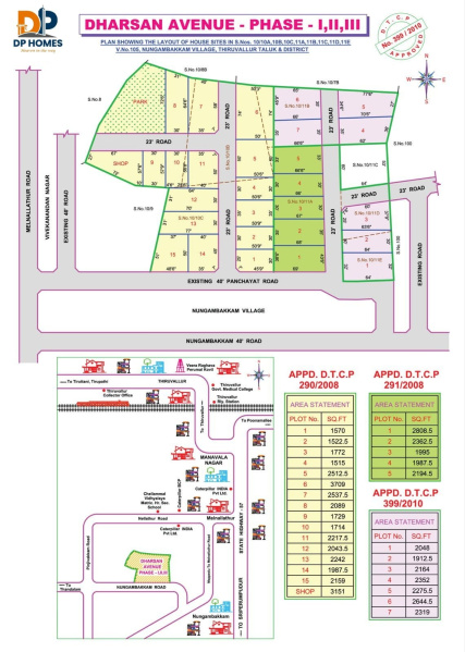  1515 Sq.ft. Residential Plot for Sale in Melnallathur, Thiruvallur