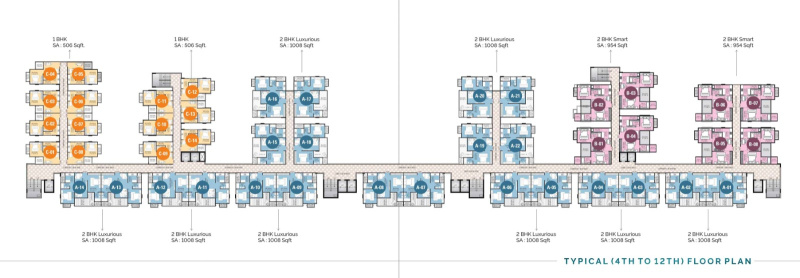 2 BHK 954 Sq.ft. Villa for Sale in Mahindra SEZ, Jaipur