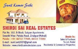3 BHK Residential Plot for Sale in VIP Road, Zirakpur