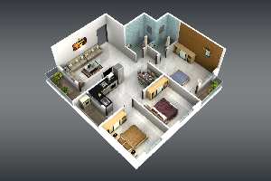 3 BHK Flat for Sale in Pandey Layout, Nagpur