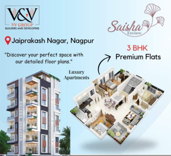 3 BHK Flat for Sale in Jaiprakash Nagar, Nagpur