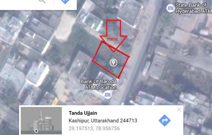 Commercial Land 1300 Sq.ft. for Sale in Tanda Ujjain, Kashipur