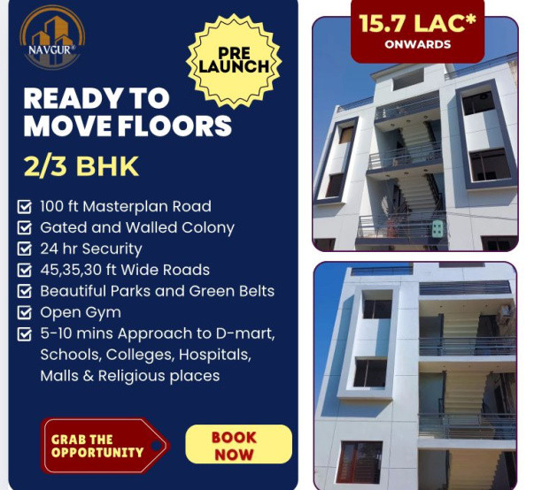 2 BHK Apartment 650 Sq.ft. for Sale in Canal Road, Ludhiana