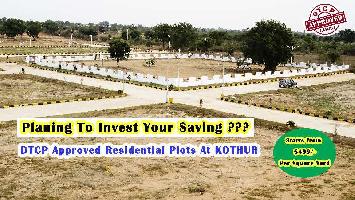  Residential Plot for Sale in JP Darga, Kothur, Hyderabad