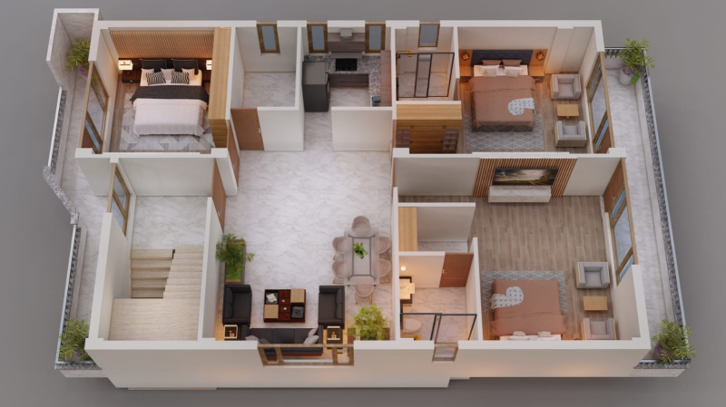 3 BHK 1549 Sq.ft. Builder Floor for Sale in Rajgarh Road, Solan